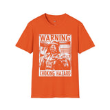 Warning Choking Hazard Retro Space T Shirt, Vintage Sci Fi Graphic Tee, Galaxy Shirt