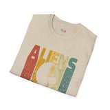 Aliens Don't Believe in You Either Vintage Alien T Shirt, Retro UFO Graphic Tee, Space Streetwear Shirt