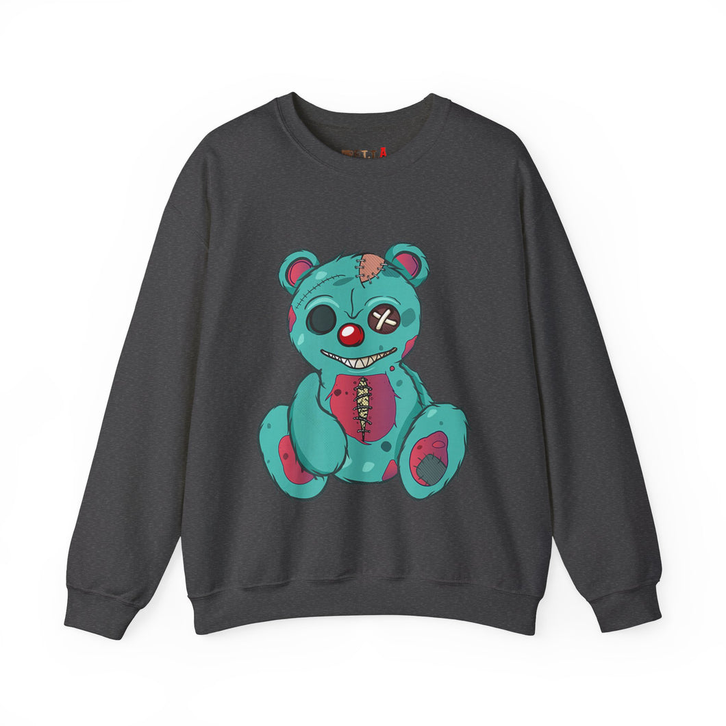 Missing Eye Teddy Bear Sweatshirt