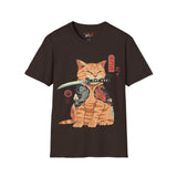 Samurai Kitty Unisex Softstyle T-Shirt