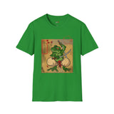 Samurai Toad Warrior Japanese Samurai T Shirt, Asian Graphic Tee, Bushido Warrior Shirt