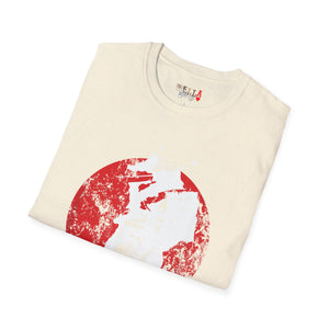 Red Moon Samurai Unisex Softstyle T-Shirt