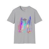 Dino Abduction Alien T Shirt for Men/Women, Funny UFO Shirt, Sci Fi Graphic Tee