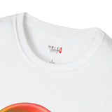 Neon Peace Sign Alien T Shirt for Men/Women, Funny UFO Shirt, Sci Fi Graphic Tee