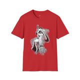 Fem Warrior Japanese Samurai T Shirt, Asian Graphic Tee, Bushido Warrior Shirt