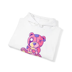 Stitched Teddy Bear Hoodie