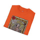 XIII Death Grim Reaper Tarot Card T Shirt, Mystic Graphic Tee, Spiritual Shirt