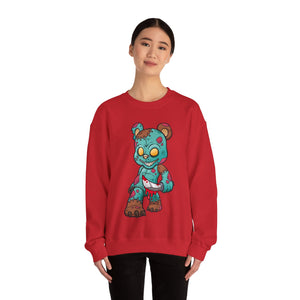 Bloody Knife Teddy Bear Sweatshirt