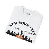 New York City Music Unisex Softstyle T-Shirt