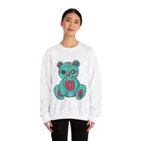 Missing Eye Teddy Bear Sweatshirt