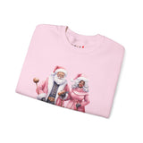 Black Santa 13 Unisex Heavy Blend™ Crewneck Sweatshirt