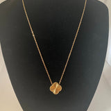 Gold Clover Necklace
