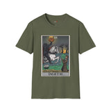 Headless Horseman XIII Death Kiss Tarot Card T Shirt, Mystic Graphic Tee, Spiritual Shirt