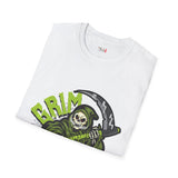 Grim Reefer Funny Weed T Shirt, Cannabis Graphic Tee, 420 Stoner Shirt