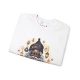 Black Santa 31 Unisex Heavy Blend™ Crewneck Sweatshirt