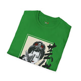 Warrior Fem Japanese Samurai T Shirt, Asian Graphic Tee, Bushido Warrior Shirt