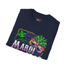 Load image into Gallery viewer, Mardi Gras Masks Unisex Softstyle T-Shirt
