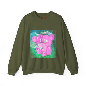 Purple Teddy Bear Sweatshirt