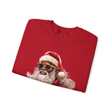 Black Santa 2 Unisex Heavy Blend™ Crewneck Sweatshirt