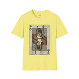 Bounty Hunter Playing Card Retro Space T Shirt, Vintage Sci Fi Graphic Tee, Galaxy Shirt