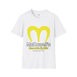 McDowell's Funny T Shirt Relatable Meme Tee Sarcastic Humor Graphic Shirt