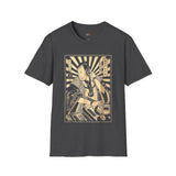 Samura DJ Japanese Samurai T Shirt, Asian Graphic Tee, Bushido Warrior Shirt