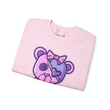 Button Eye Teddy Bear Sweatshirt