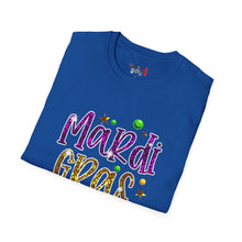 Load image into Gallery viewer, Mardi Gras Y&#39;all Unisex Softstyle T-Shirt
