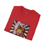 TIger Samurai Warrior Japanese Samurai T Shirt, Asian Graphic Tee, Bushido Warrior Shirt