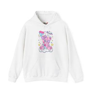 Doughnut Heart Teddy Bear Hoodie