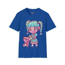 Load image into Gallery viewer, Little Girl Chainsaw Unisex Softstyle T-Shirt
