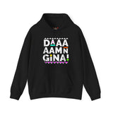 Dope Black Mom Martin Font Heavy Blend Unisex Hoodie