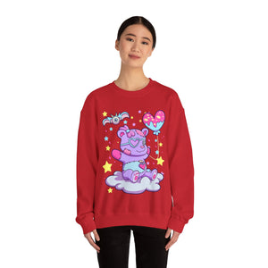 Happy Balloon Teddy Bear Sweatshirt