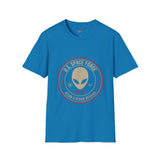 Space Force Liaison Officer Alien T Shirt for Men/Women, Funny UFO Shirt, Sci Fi Graphic Tee