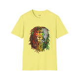 Smoking Rasta Lion Funny Weed T Shirt, Cannabis Graphic Tee, 420 Stoner Shirt