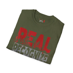 Real Recognize Real Unisex Softstyle T-Shirt