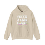 Dope Black Mom Martin Font Heavy Blend Unisex Hoodie