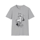 Fem Warrior Japanese Samurai T Shirt, Asian Graphic Tee, Bushido Warrior Shirt