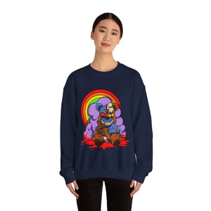 Bloody Knife Teddy Bear Sweatshirt