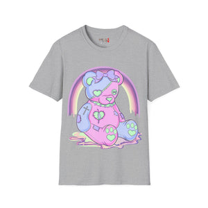 Pastel Pink & Blue Teddy Bear T-shirt