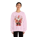 Black Santa 51 Unisex Heavy Blend™ Crewneck Sweatshirt