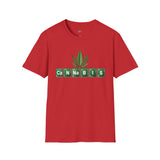 CaNNabIS Funny Weed T Shirt, Cannabis Graphic Tee, 420 Stoner Shirt
