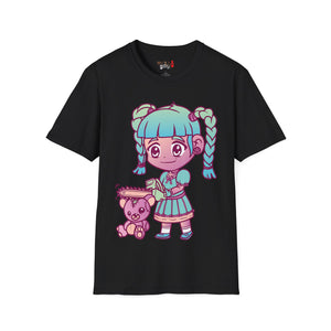 Little Girl Chainsaw Unisex Softstyle T-Shirt