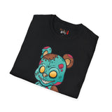 Dirty Evil Teddy Bear Unisex Softstyle T-Shirt