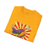 B Boy Samurai Japanese Samurai T Shirt, Asian Graphic Tee, Bushido Warrior Shirt