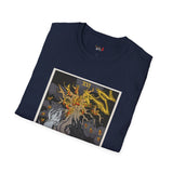 The Tower XVI Tarot Card T Shirt, Mystic Graphic Tee, Spiritual Shirt