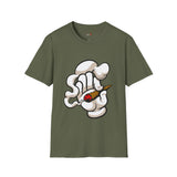 Holding The Blunt Funny Weed T Shirt, Cannabis Graphic Tee, 420 Stoner Shirt