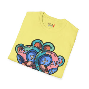 Twin Knife Bears Unisex Softstyle T-Shirt