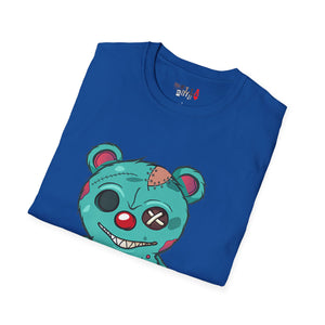 Button Eye Bear Unisex Softstyle T-Shirt