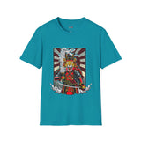 TIger Samurai Warrior Japanese Samurai T Shirt, Asian Graphic Tee, Bushido Warrior Shirt